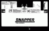 Snapper PPU180KE - Wide-Area Walk-Behind Mower, 18 HP, Mid-Size Gear Drive, Series 0 Ersatzteile Decal Kit (Part 2)