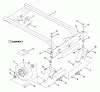 Snapper Y30080 (88027) - 30" Walk-Behind Mower, 8 HP, Series 0 Spareparts Frame & Wheels, Front