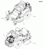 Snapper 400ZB2448 (5901275) 48" Zero-Turn Mower, 24 HP, ZTR 400Z Series Listas de piezas de repuesto y dibujos Decals - Brand & Model