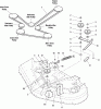 Snapper ZT18440KH (5091000) - 44" Zero-Turn Mower, 18 HP, ZTR FastCut Series 0 Listas de piezas de repuesto y dibujos 44" & 50" Mower Deck - Belt & Idler Group