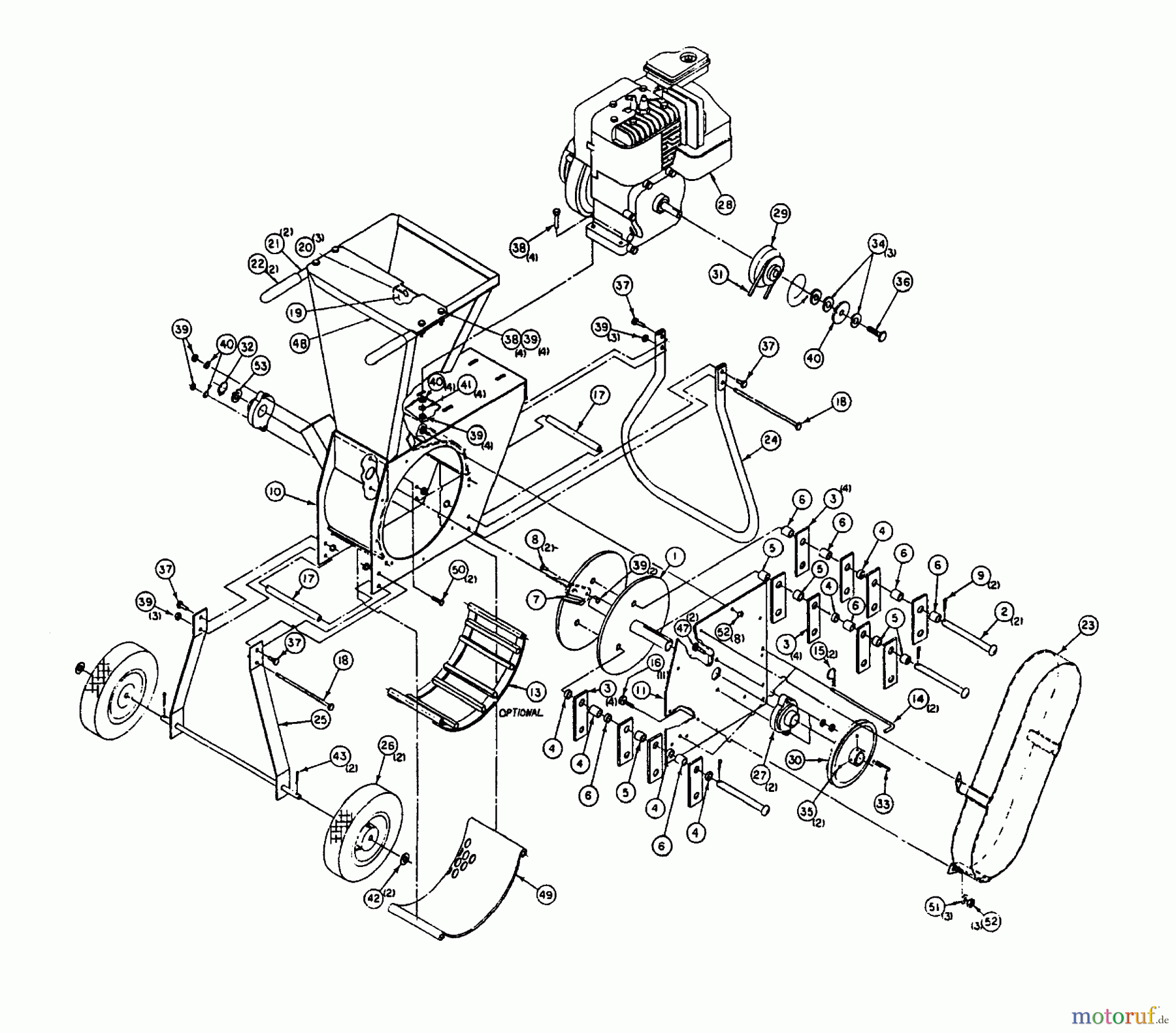  Snapper Sonstiges SG3000 - Snapper Chipper/Shredder/Grinder, 3 HP Shredder Grinder