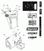 Snapper L1226EX (1695853) - 26" Snowthrower, 11.5TP, Two Stage Large Frame (Export) Ersatzteile Decals Group