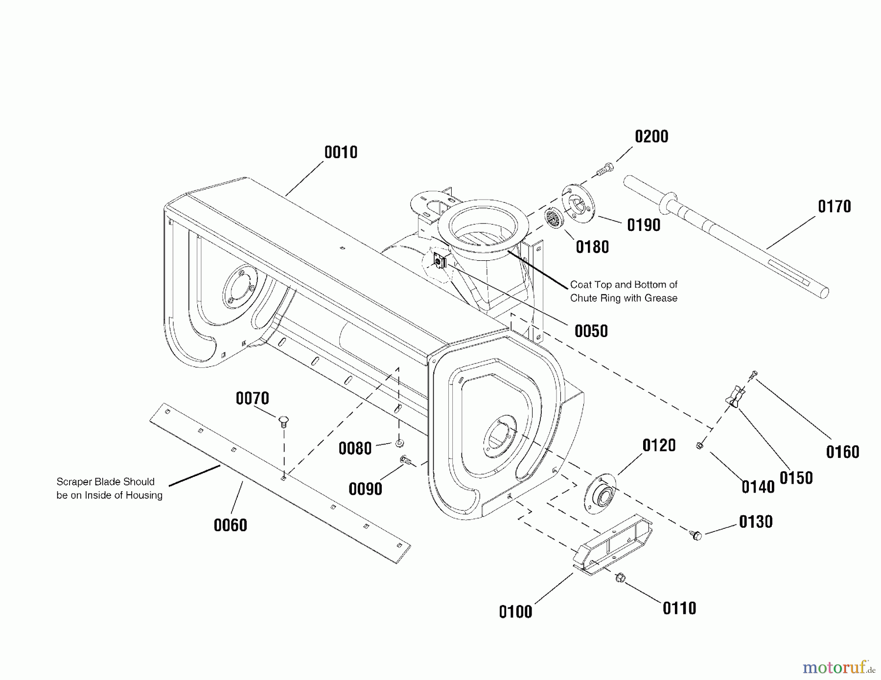 Snapper Schneefräsen P2132E (1696179-01) - Snapper 32