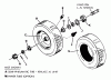 Snapper 33113S (89784) - 33" Rear-Engine Rider, 11 HP, Series 3 Ersatzteile Wheels - Front