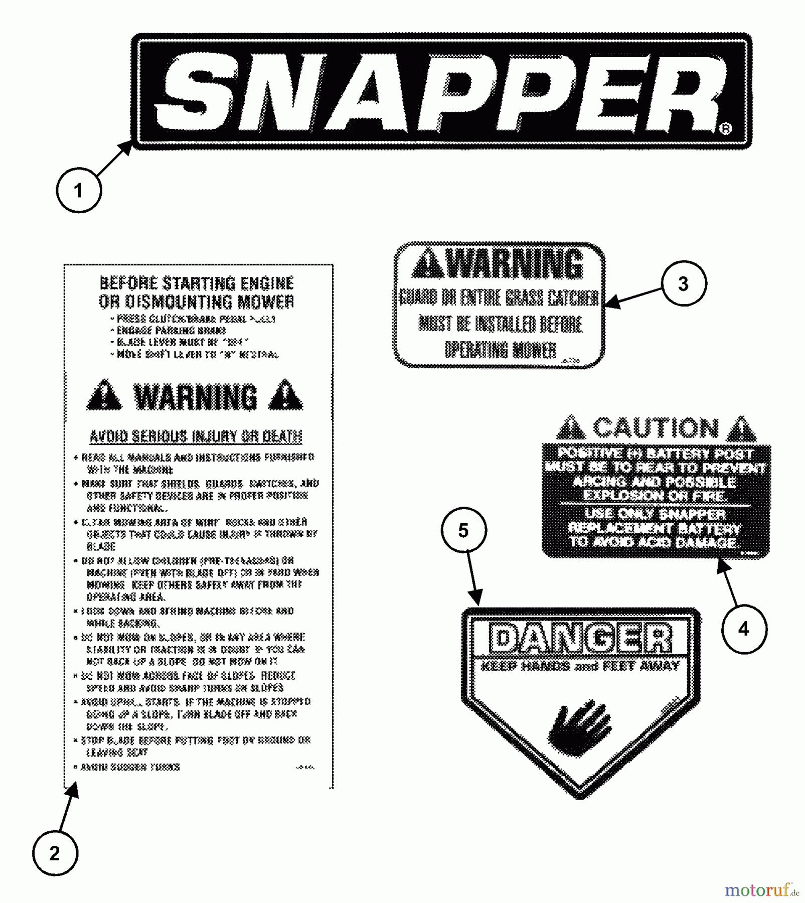  Snapper Reitermäher 421622BVE (84707) - Snapper 42