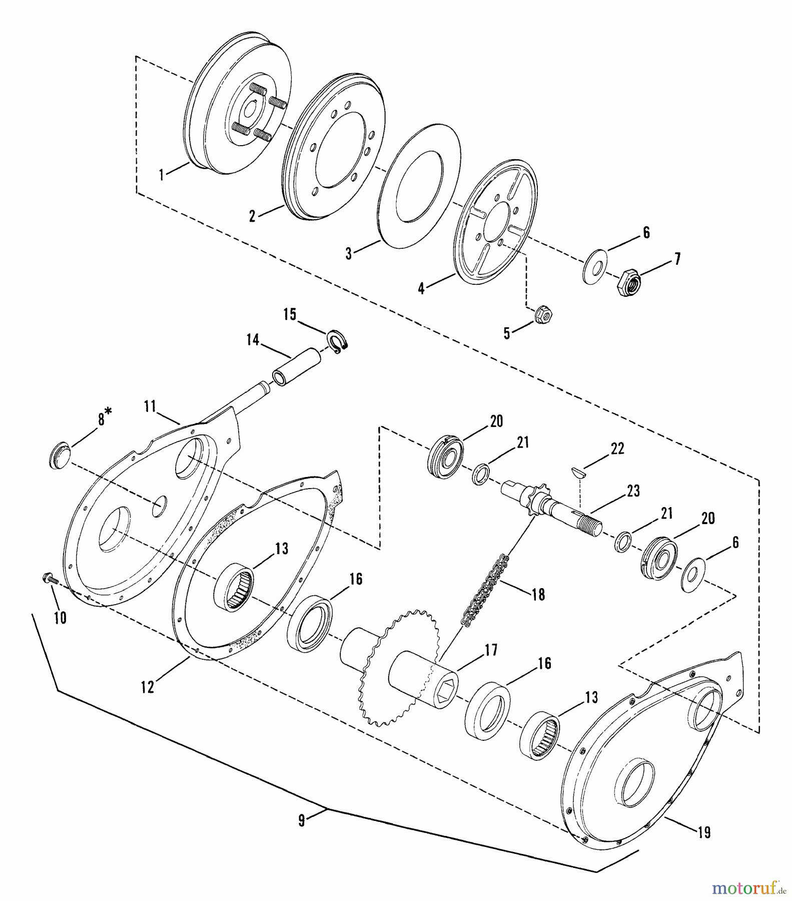  Snapper Zubehör. Rasenmäher 7060947 - Snapper Bag N-Wagon, 30 Bushel ELT125D331KV 33