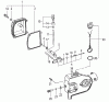Tanaka TPS-210 - Pole Saw Attachment Listas de piezas de repuesto y dibujos Oil Pump, Cap, Filter