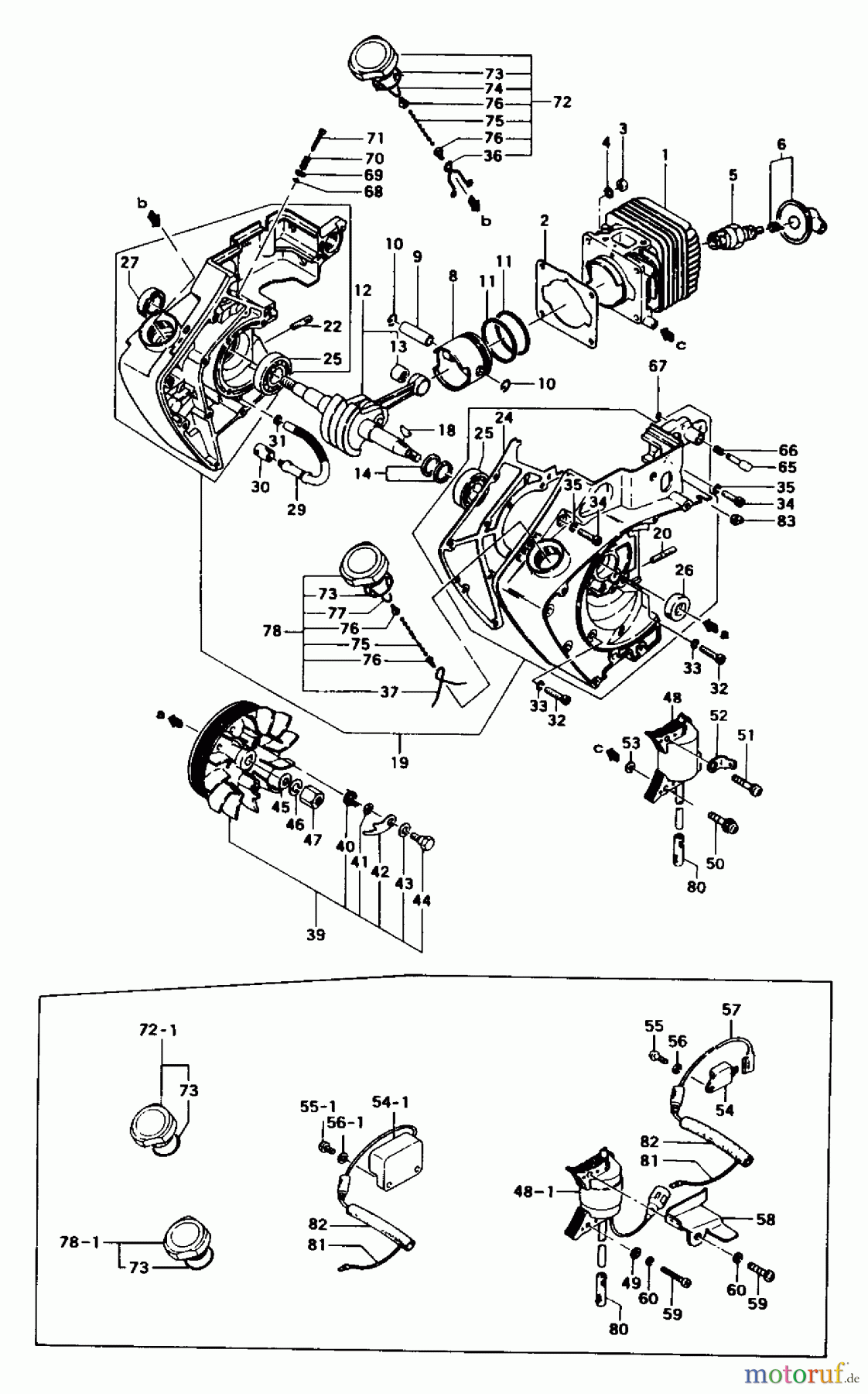  Tanaka Motorsägen ECS-356 - Tanaka Chainsaw Engine