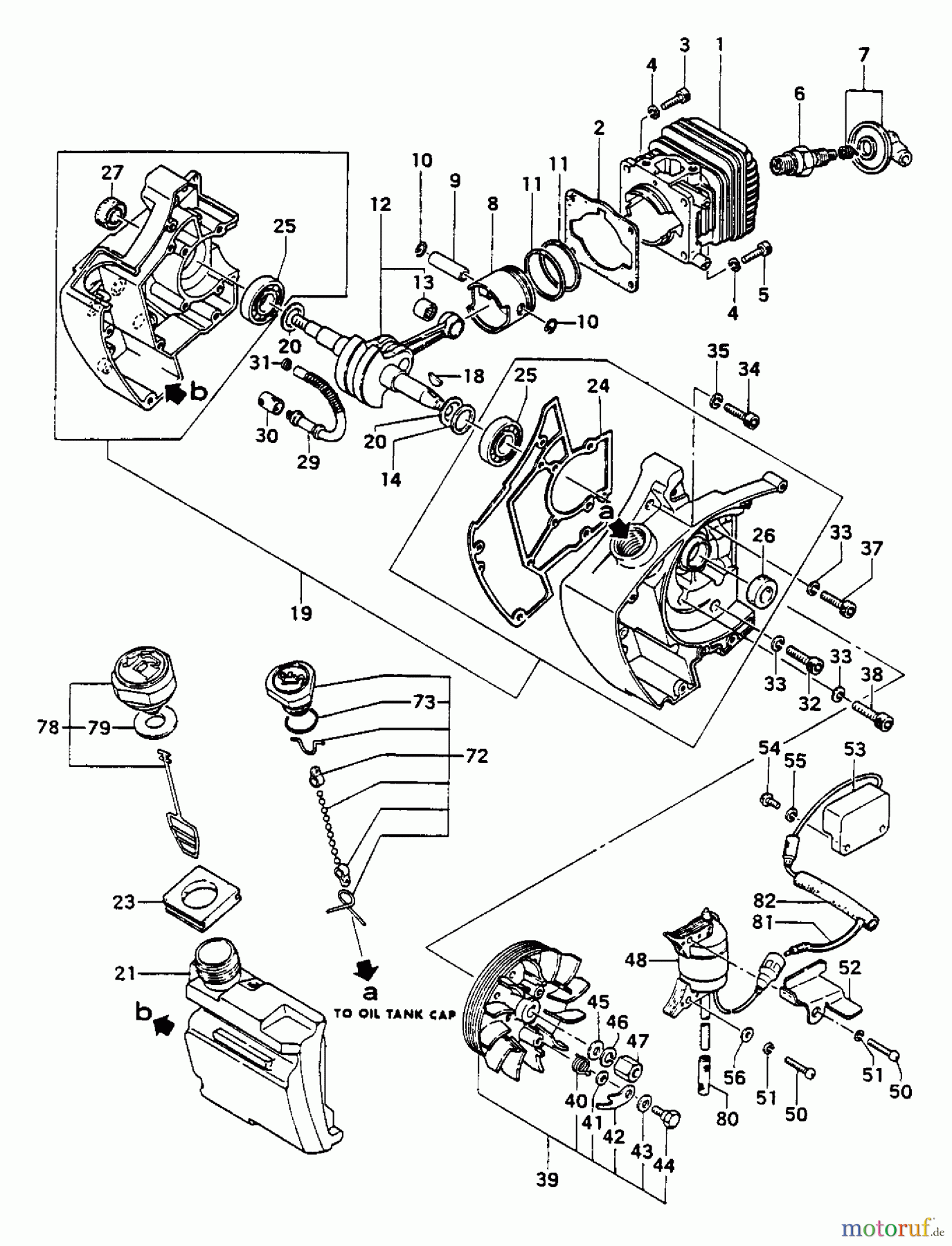  Tanaka Motorsägen ECS-415 - Tanaka Chainsaw Engine