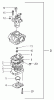 Tanaka TBC-245PF - Grass Trimmer Ersatzteile Carburetor