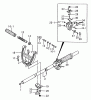 Tanaka TBC-250 - Grass Trimmer / Brush Cutter Listas de piezas de repuesto y dibujos Handle, Throttle Lever, Shaft (Part 1)