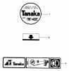 Tanaka TBC-422C - Brush Cutter Spareparts Marks