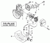 Tanaka TED-262L - Portable Gas Drill Listas de piezas de repuesto y dibujos Fuel System (Latest Rev) (Units after serial number Z207351)