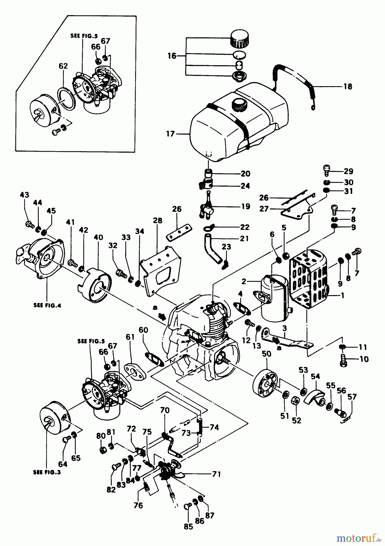  Tanaka Kantenschneider TLE-500 - Tanaka Lawn Edger Engine Components