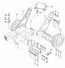Tanaka TLE-550 - Walk-Behind Edger Listas de piezas de repuesto y dibujos Engine Bed, Mud Flap