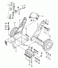 Tanaka TLE-600 - Walk-Behind Edger Listas de piezas de repuesto y dibujos Engine Bed & Rear Wheels