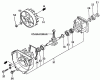 Tanaka TPE-270PN - Portable Edger Listas de piezas de repuesto y dibujos Crankcase, Flywheel