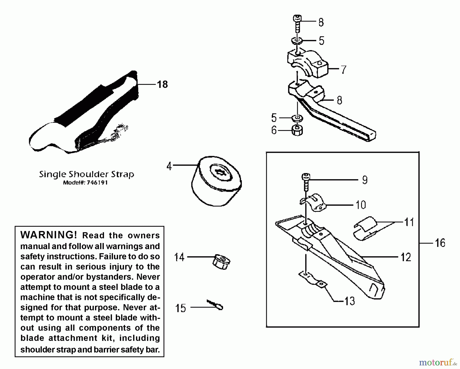  Tanaka Zubehör 748503 - Tanaka Blade Kit Blade Kit