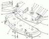 Toro 05-48SS01 - 48" Side Discharge Mower, 1992 (2000001-2999999) Listas de piezas de repuesto y dibujos DECK & IDLER ASSEMBLY