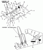 Toro 15-42SC03 - 42" Side Discharge Mower, 1991 (1000001-1999999) Listas de piezas de repuesto y dibujos SUSPENSION ASSEMBLY