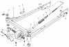 Toro 30133 - 32" Recycler Mower, 1988 (8000001-8999999) Listas de piezas de repuesto y dibujos FRAME ASSEMBLY