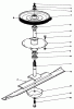 Toro 30133 - 32" Recycler Mower, 1992 (2000001-2999999) Listas de piezas de repuesto y dibujos DRIVE SPINDLE ASSEMBLY