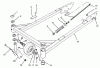 Toro 30133 - 32" Recycler Mower, 1993 (390001-399999) Listas de piezas de repuesto y dibujos CARRIER FRAME ASSEMBLY