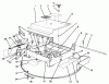 Toro 30133 - 32" Recycler Mower, 1994 (SN 490001-490500) Listas de piezas de repuesto y dibujos CUTTING UNIT ASSEMBLY