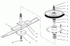 Toro 30133 - 32" Recycler Mower, 1993 (390001-399999) Listas de piezas de repuesto y dibujos DRIVE SPINDLE ASSEMBLY