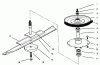 Toro 30133 - 32" Recycler Mower, 1994 (SN 490501-499999) Listas de piezas de repuesto y dibujos DRIVE SPINDLE ASSEMBLY