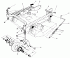 Toro 30136 - 36" Side Discharge Mower, 1987 (7000001-7999999) Listas de piezas de repuesto y dibujos CARRIER FRAME ASSEMBLY