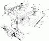 Toro 30136 - 36" Side Discharge Mower, 1988 (8000001-8999999) Pièces détachées CARRIER FRAME ASSEMBLY