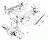 Toro 30136 - 36" Side Discharge Mower, 1990 (0000001-0999999) Ersatzteile CARRIER FRAME ASSEMBLY