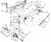 Toro 30136 - 36" Side Discharge Mower, 1994 (4901037-4999999) Listas de piezas de repuesto y dibujos CARRIER FRAME ASSEMBLY
