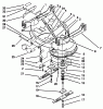 Toro 30137 - 37" Recycler Mower, 1993 (390001-399999) Listas de piezas de repuesto y dibujos DECK & SPINDLE ASSEMBLY