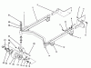 Toro 30137 - 37" Recycler Mower, 1994 (490286-491035) Listas de piezas de repuesto y dibujos CARRIER FRAME ASSEMBLY