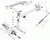 Toro 30144 - 44" Side Discharge Mower, 1986 (600001-699999) Listas de piezas de repuesto y dibujos CARRIER FRAME ASSEMBLY