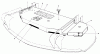 Toro 30144 - 44" Side Discharge Mower, 1986 (600001-699999) Listas de piezas de repuesto y dibujos CUTTING UNIT DECK COVER-S