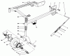 Toro 30144 - 44" Side Discharge Mower, 1988 (800001-801221) Listas de piezas de repuesto y dibujos CARRIER FRAME ASSEMBLY
