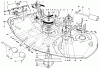 Toro 30144 - 44" Side Discharge Mower, 1989 (900001-999999) Listas de piezas de repuesto y dibujos CUTTING UNIT ASSEMBLY