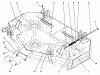 Toro 30148 - 48" Recycler Mower, 1992 (2000001-2999999) Listas de piezas de repuesto y dibujos ROLLER & SHAFT ADJUSTING ASSEMBLY