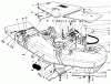 Toro 30152 - 52" Side Discharge Mower, 1988 (800001-899999) Pièces détachées CUTTING UNIT ASSEMBLY
