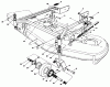 Toro 30152 - 52" Side Discharge Mower, 1990 (000001-099999) Listas de piezas de repuesto y dibujos CARRIER FRAME ASSEMBLY