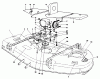 Toro 30544 (117/120) - 44" Side Discharge Mower, Groundsmaster 117/120, 1989 (900001-999999) Listas de piezas de repuesto y dibujos CUTTING UNIT MODEL NO. 30753 #2