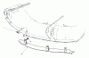 Toro 30544 (117/120) - 44" Side Discharge Mower, Groundsmaster 117/120, 1990 (000001-099999) Listas de piezas de repuesto y dibujos BAFFLE KIT PART NO. 60-9030 (OPTIONAL) FOR (MODEL NO. 30544)