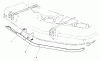 Toro 30544 (117/120) - 44" Side Discharge Mower, Groundsmaster 117/120, 1990 (000001-099999) Listas de piezas de repuesto y dibujos BAFFLE KIT PART NO. 68-7210 (OPTIONAL) FOR (MODEL NO. 30753)