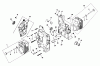 Toro 30544 (117/120) - 44" Side Discharge Mower, Groundsmaster 117/120, 1990 (000001-099999) Listas de piezas de repuesto y dibujos CRANKCASE ENGINE KOHLER MODEL NO. M18QS-24615