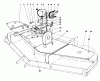 Toro 30544 (117/120) - 44" Side Discharge Mower, Groundsmaster 117/120, 1990 (000001-099999) Listas de piezas de repuesto y dibujos CUTTING UNIT MODEL NO. 30768 #2