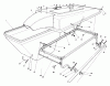 Toro 30544 (117/120) - 44" Side Discharge Mower, Groundsmaster 117/120, 1990 (000001-099999) Listas de piezas de repuesto y dibujos GRASS COLLECTION SYSTEM MODEL NO. 30576 (OPTIONAL) #2