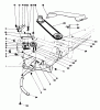 Toro 30544 (117/120) - 44" Side Discharge Mower, Groundsmaster 117/120, 1990 (000001-099999) Listas de piezas de repuesto y dibujos GRASS COLLECTION SYSTEM MODEL NO. 30576 (OPTIONAL) #3